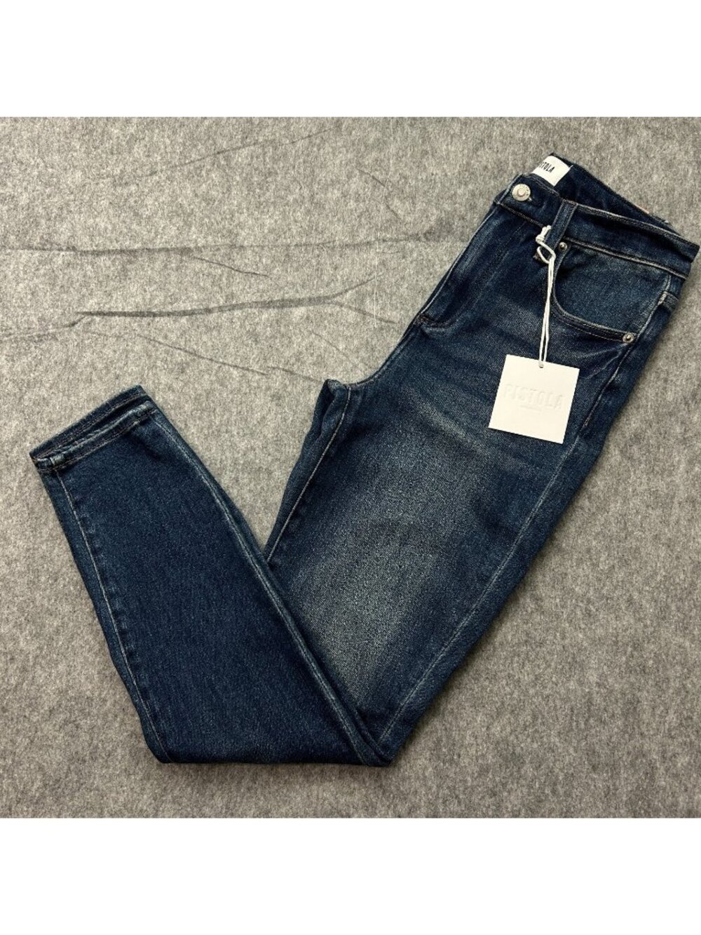 Pistola Aline High Rise Skinny Jeans Women's Sz 28 Rosslyn Medium Wash Denim NWT